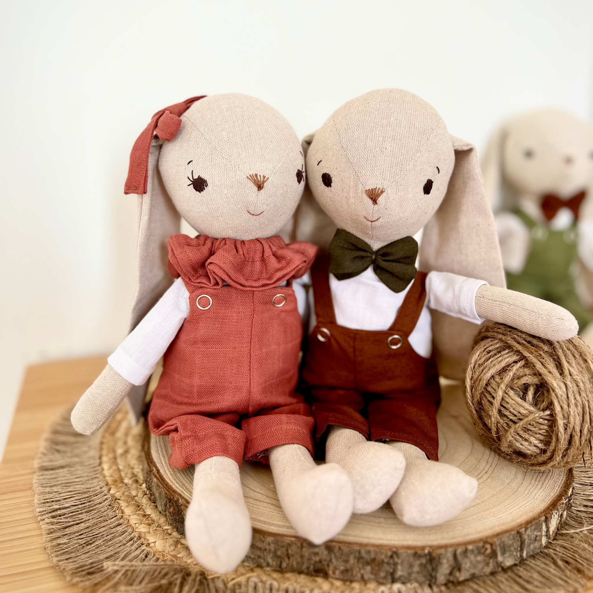 Kuschelhasen Mila und Max