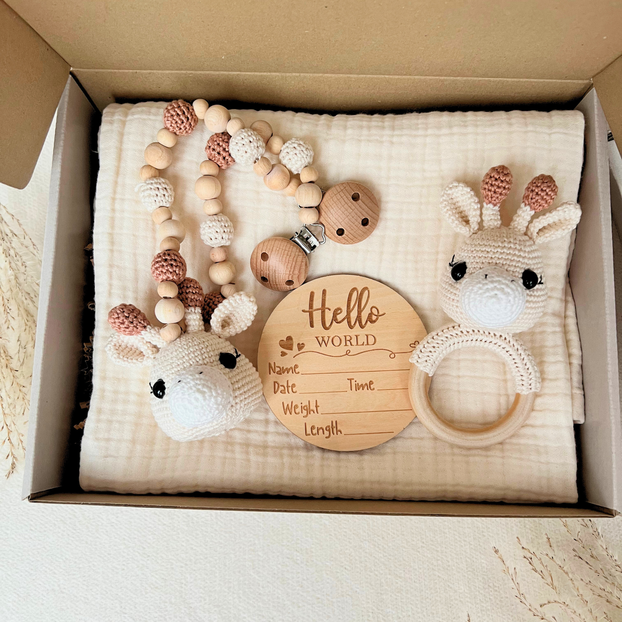 Giri die Giraffe (helle Variante): Gestalte dein individuelles Set