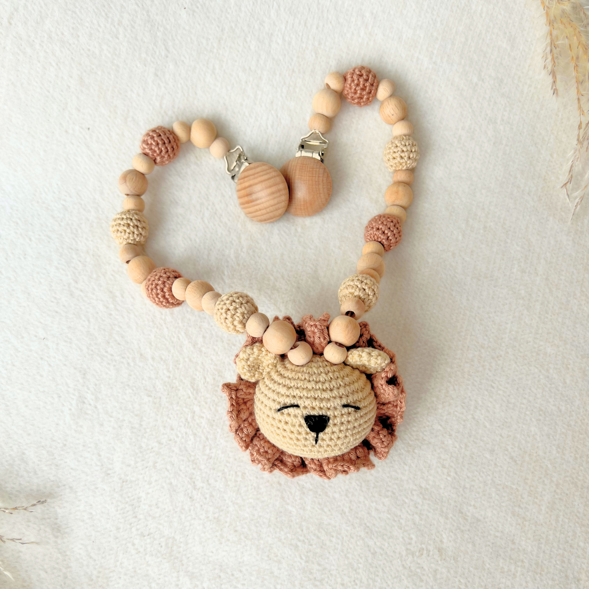 Schnuffeltuch 4-teiliges Set - von Leo der Löwe