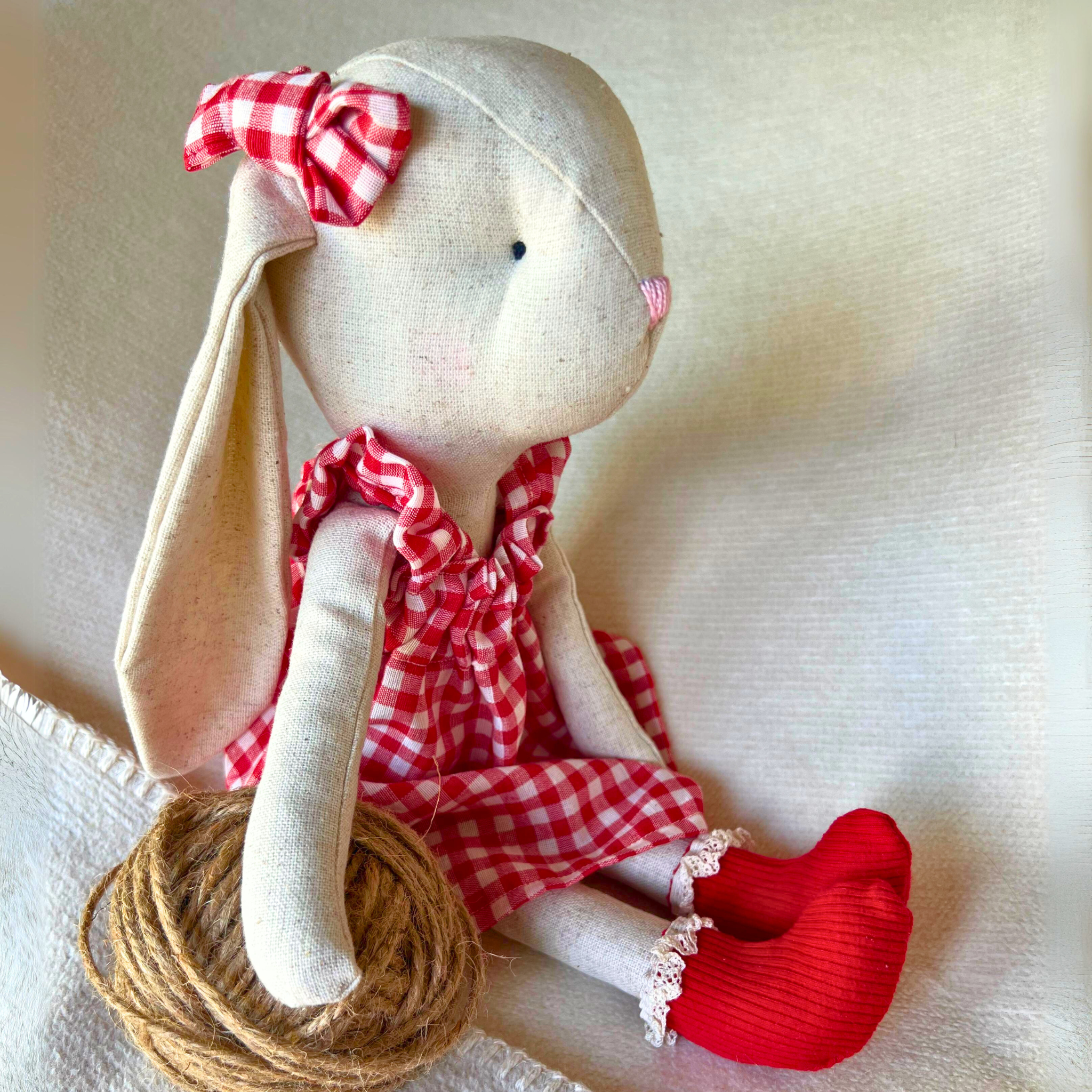 Rosie das Kuschelkaninchen