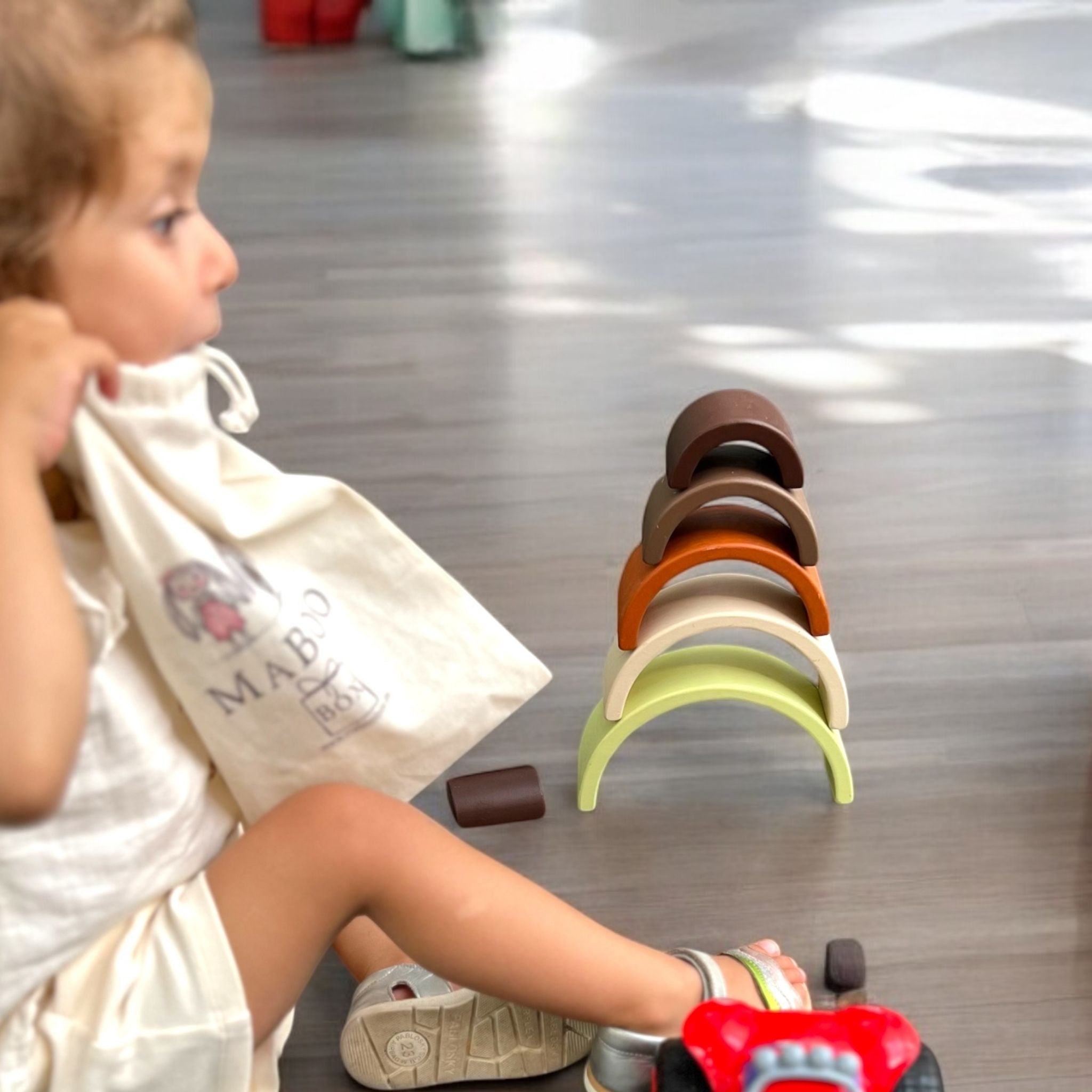 Regenbogenwald - Grüner Bogen