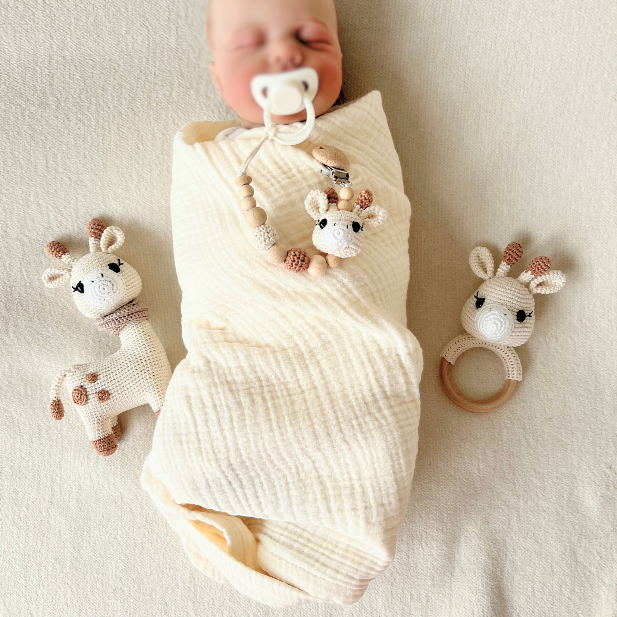 Giri die Giraffe (helle Variante): Gestalte dein individuelles Set