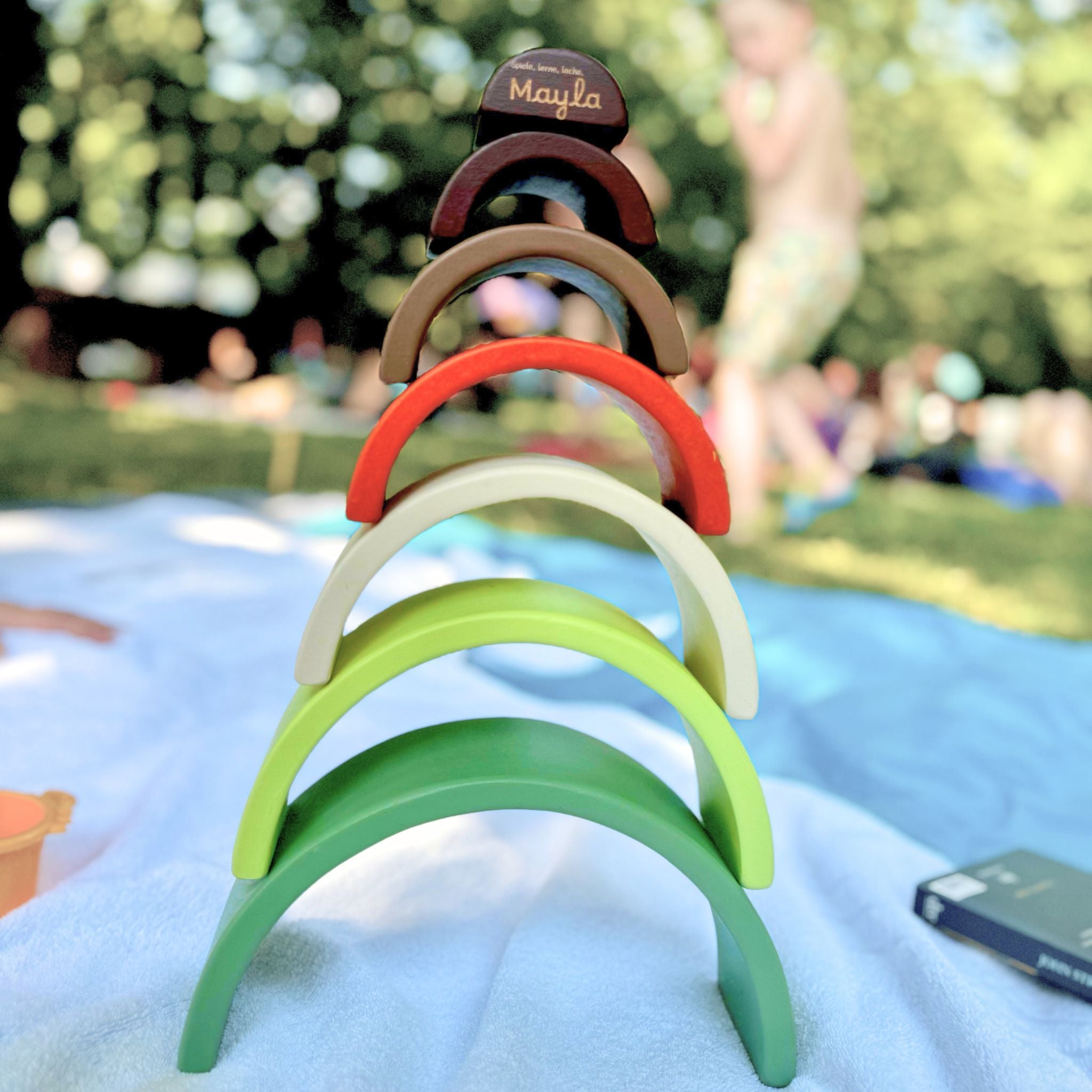 Regenbogenwald - Grüner Bogen