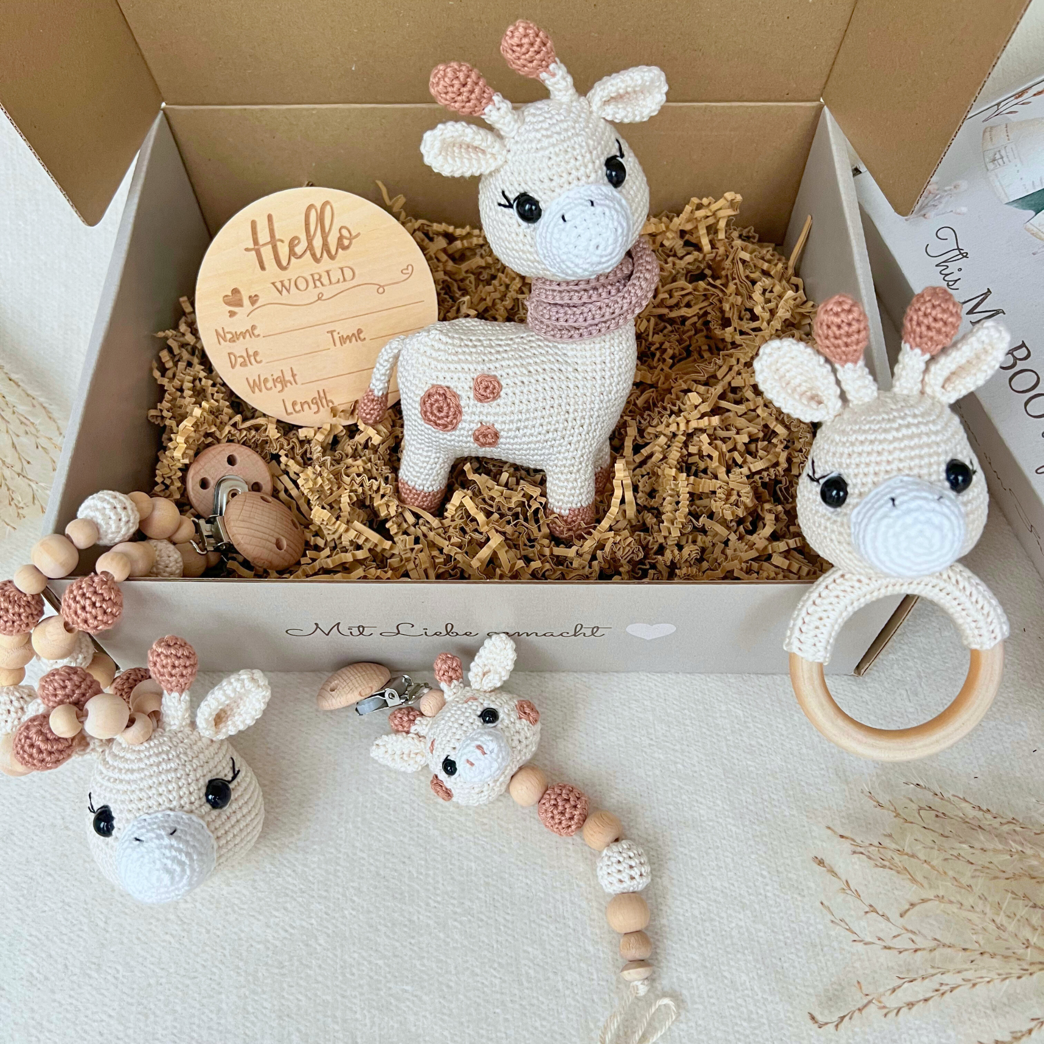 Giri die Giraffe (helle Variante): Gestalte dein individuelles Set