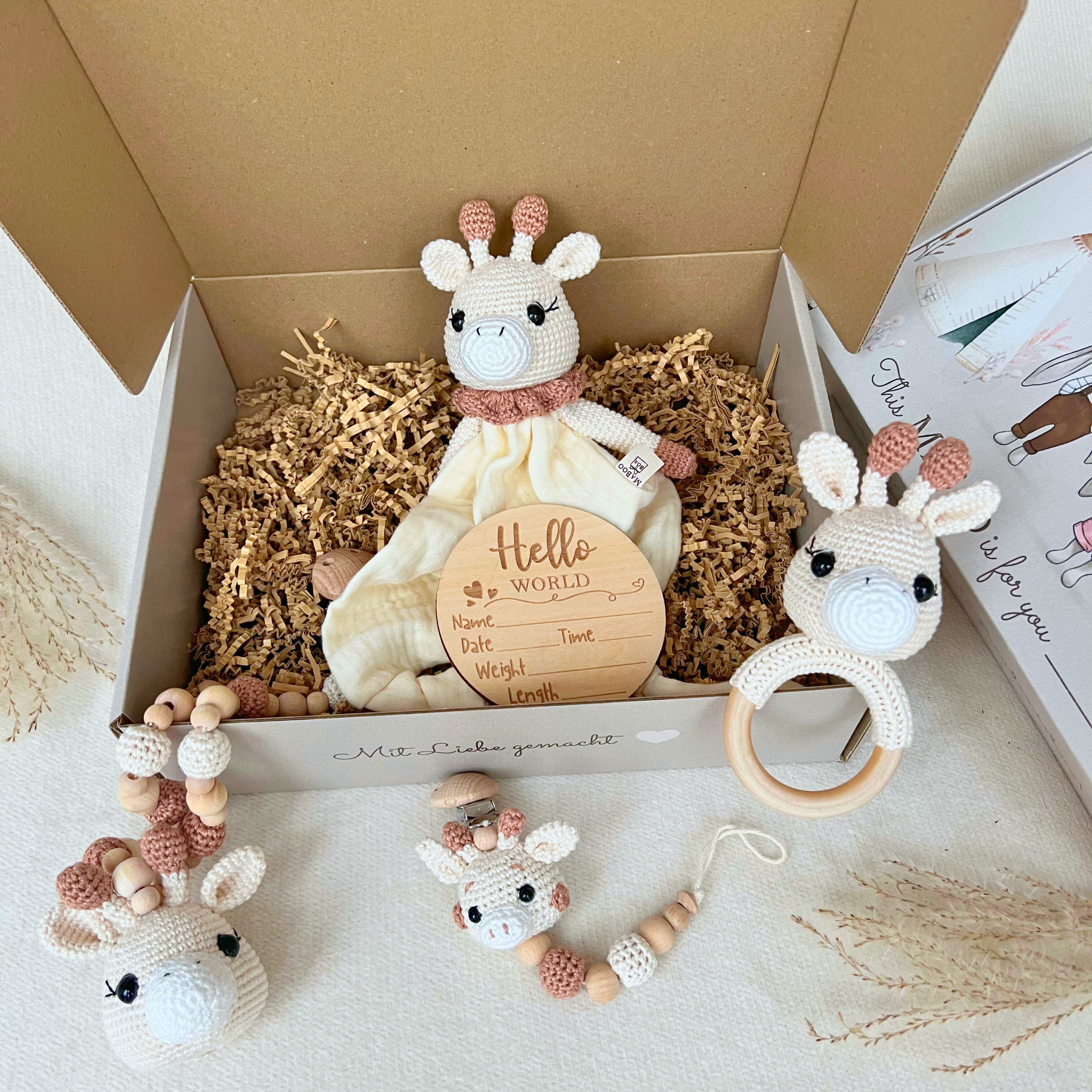 Giri die Giraffe (helle Variante): Gestalte dein individuelles Set