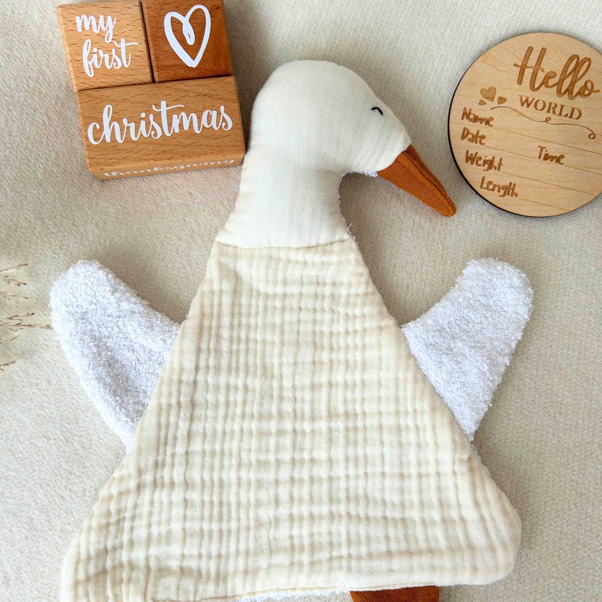 Kuschelgans Flori – Gestalte dein individuelles Set