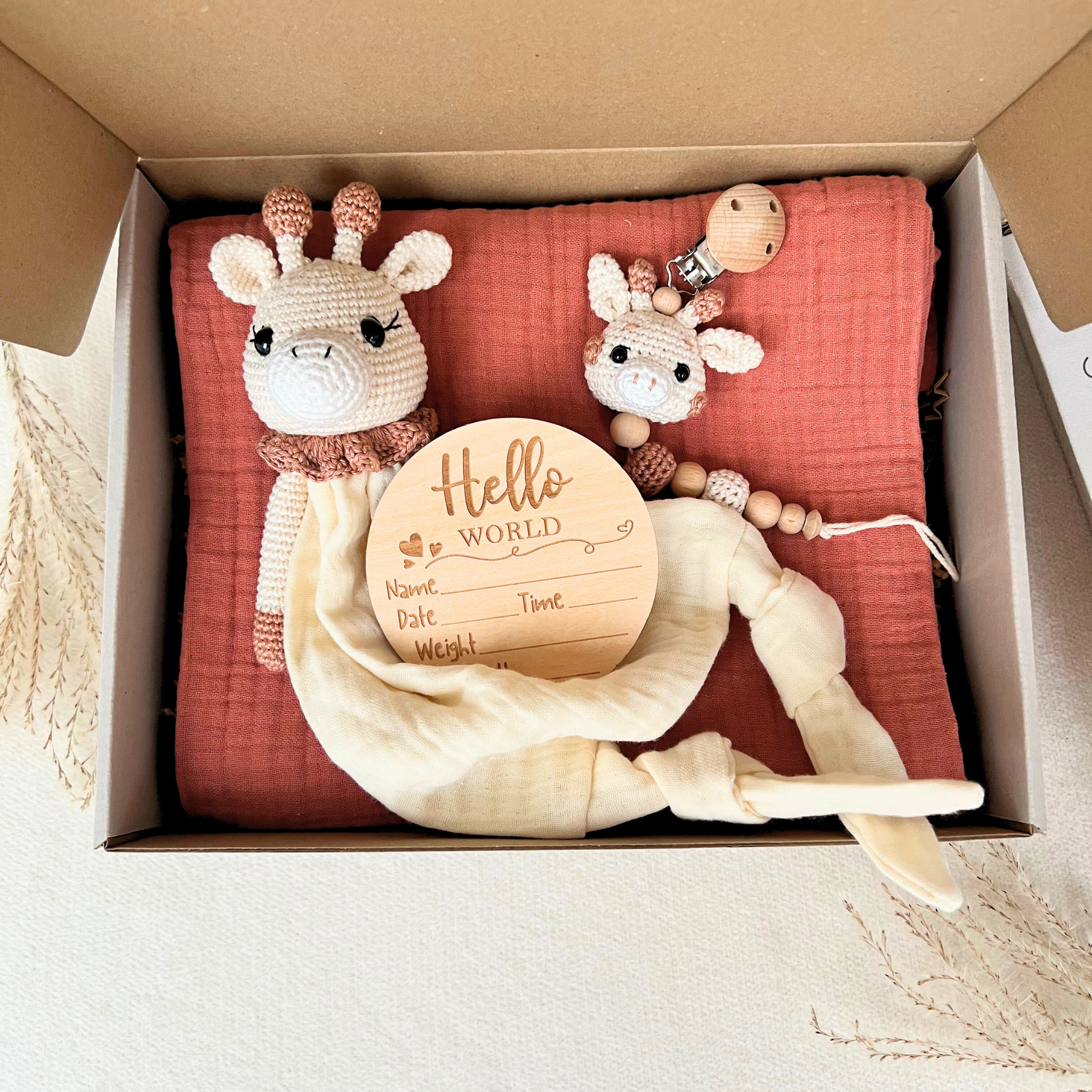 Giri die Giraffe (helle Variante): Gestalte dein individuelles Set