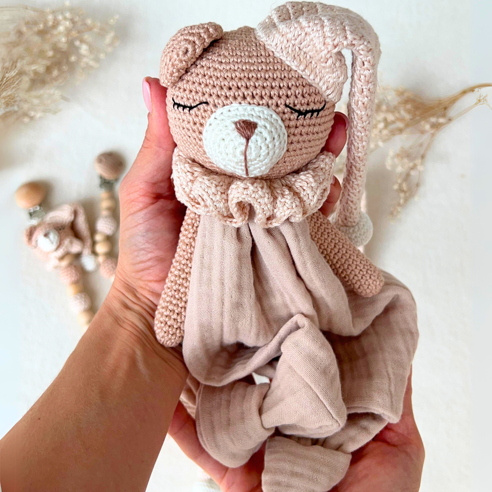 Schnuffeltuch von Teddy Beige