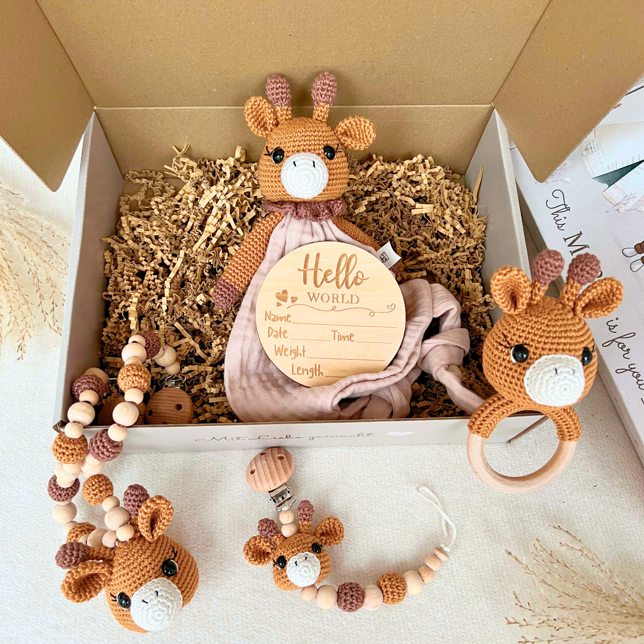 Giri die Giraffe: Gestalte dein individuelles Set