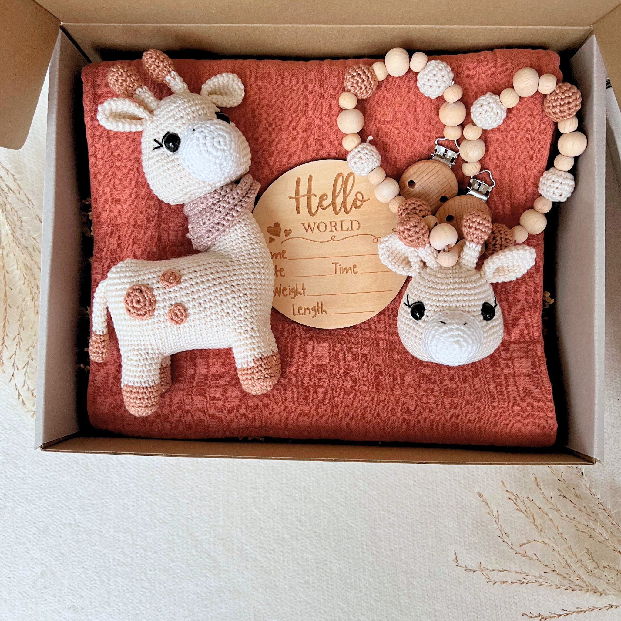 Giri die Giraffe (helle Variante): Gestalte dein individuelles Set