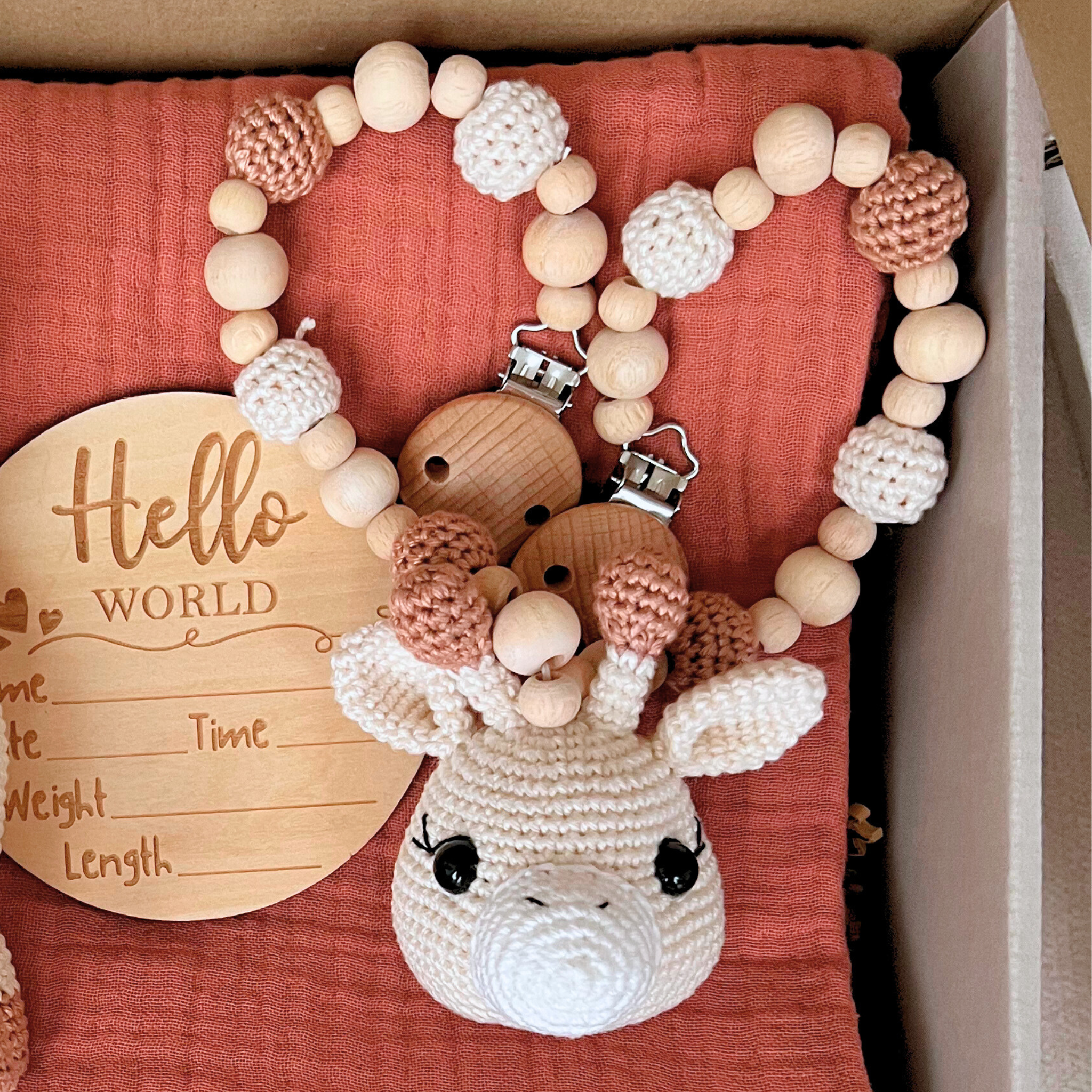 Kinderwagenkette Giri (hell)